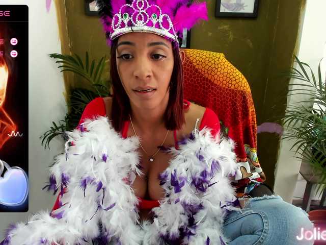 Φωτογραφίες JolieViolet Carnaval Rio show naked