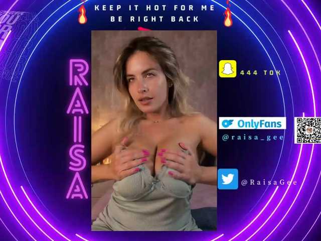 Φωτογραφίες Raisa1gee Help me to reach my goal Lick my nipples @remain tok remain.Tip my favorite ones 10251402001111